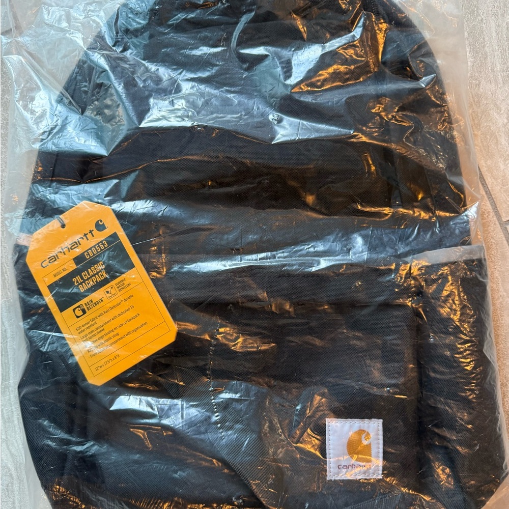 Carhartt Rugged Black Backpack
